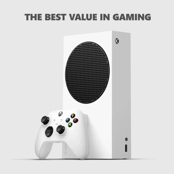 Microsoft - Xbox Series S 512GB All-Digital Console (Disc-Free Gaming) - White (US Version) - Image 2