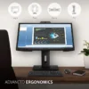 VG2440V - 24" 1080p Ergonomic IPS Monitor with 2MP Web Camera, Microphone, HDMI, DP - Image 8
