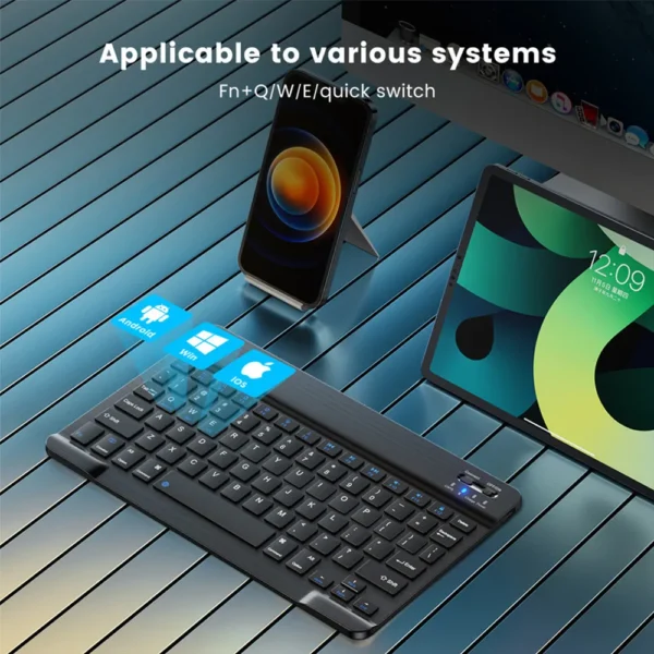 Bluetooth Wireless Keyboard Mouse - Image 4