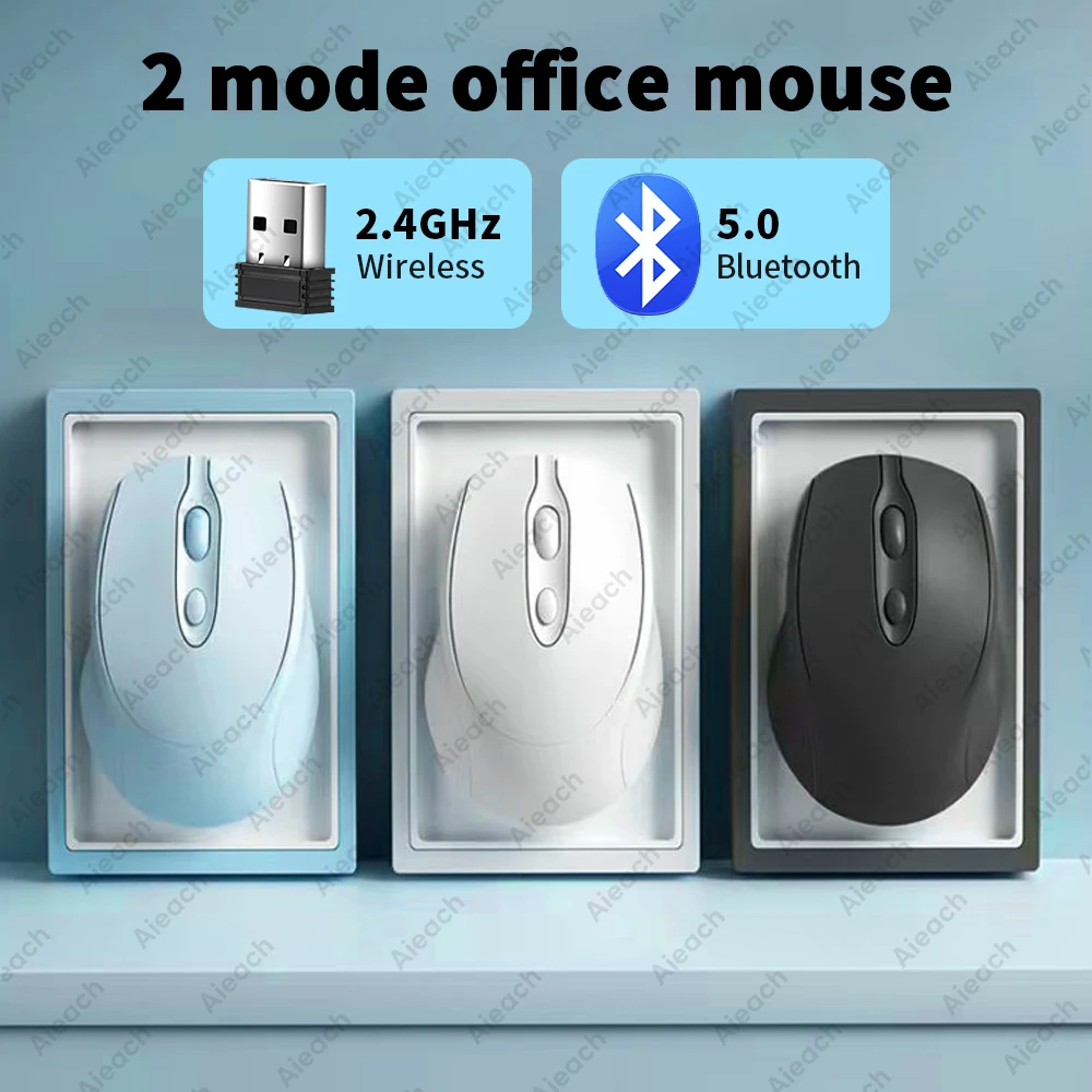 Noiseless Wireless Bluetooth Mouse