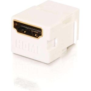 C2G Snap-In HDMI Keystone Module - White