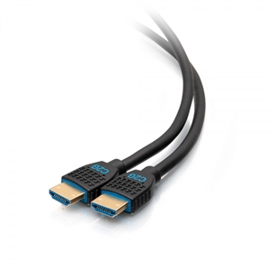 C2G Ultra Flexible 3 ft 4K HDMI Cable Gripping 4K 60Hz - In-Wall Rated M/m