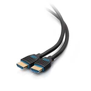 C2G Ultra Flexible 6 ft 4K HDMI Cable Gripping 4K 60Hz - In-Wall Rated M/m