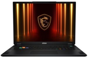 MSI Stealth A18 AI+ 18 UHD+ MiniLED 120Hz Ultra Thin and Light Gaming Laptop Ryzen AI 9 HX 365 RTX 5080 32GBDR5 2TB NVMe SSD Win 11PRO
