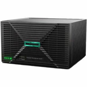 HPE HPE ProLiant MicroServer Gen11 6315P 2.8GHz 4c 1P 1x16GB-U 4LFF-NHP 1x180W PS NA Server with the following pre-installed