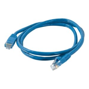 C2G 30ft Cat5e Snagless UTP Ethernet Patch Cable - Blue