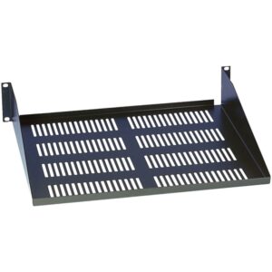Eaton Fixed Shelf, 2U Cantilever Mount, Cold Rolled Steel With Black Finish. Required Mounting