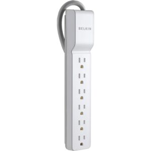 Belkin 6-Outlet Commercial Surge Protector, 6 Ft. Cord