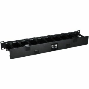 Eaton Rack Enclosure Horizontal Cable Manager Steel W Finger Duct 1URM