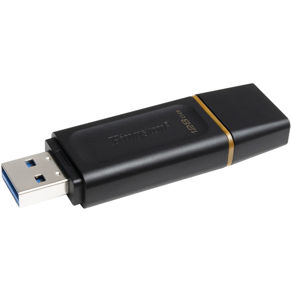 Kingston DataTraveler Exodia 128GB USB 3.2 Flash Drive, Black/Yellow