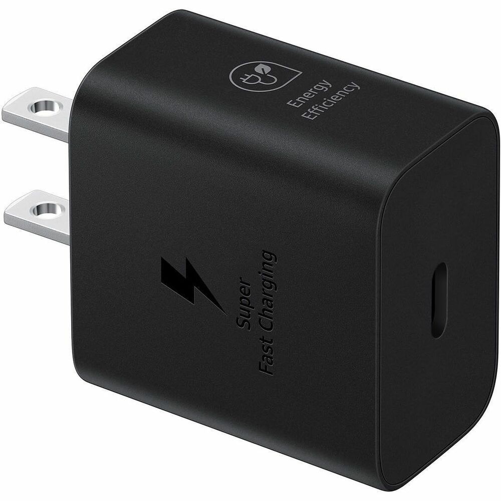 Samsung 25W Travel Adapter with USB-C Cable, Black