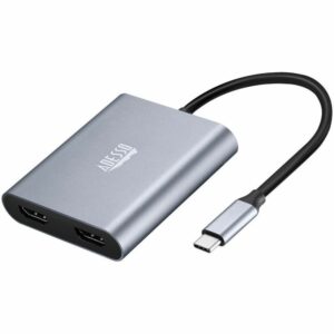 Adesso Inc. The Auh5020 Adapter Converts Your USBC Port Into Dual 4K/60Hz HDMI Connection To Achieve
