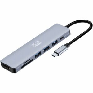 Adesso Inc. Expand Your Laptop's Connection Port With This USB Typec Multiport Docking Station. It