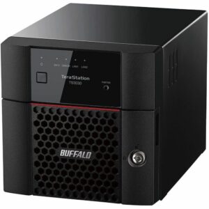 Buffalo Americas Terastation 3230DN 8TB 2 Bay Desktop NAS (2x4tb) NAS HDD Included 2.5GBE RAID Iscsi