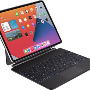 Adesso WKB-7060 Bluetooth Keyboard Case with Touchpad for iPad Pro 13" (M4, 2024)