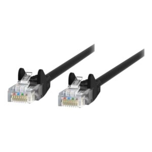 Belkin Cat5e Snagless Ethernet Patch Cable, Black (A3L980bt05MBLKS)