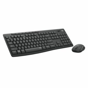 Logitech MK295 Silent Wireless Keyboard and Mouse Combo, Graphite