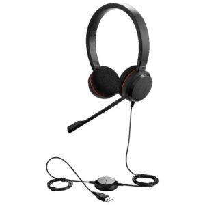 Jabra Evolve 20 Stereo USB Headset, USB-C/USB-A, MS