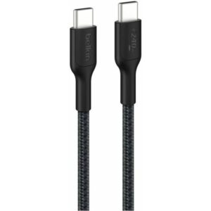 Belkin Braided USB-C to USB-C 240W Cable, 1m, Black