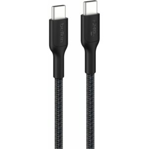 Belkin Braided USB-C to USB-C 240W Cable, 2m, Black