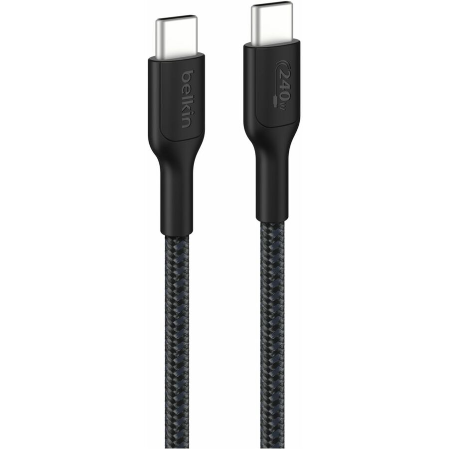 Belkin Braided USB-C to USB-C 240W Cable, 2m, Black