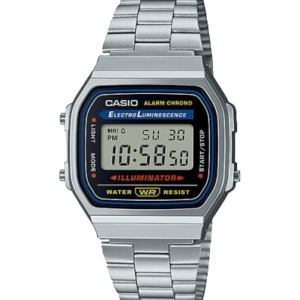 Casio A168W-1 Illuminator Digital Watch