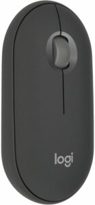 Logitech Pebble Mouse 2 M350s Slim Bluetooth Wireless Mouse, Graphite