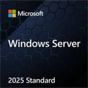Microsoft Windows Server 2025 Standard &ndash; 16 Core OEM (DVD)